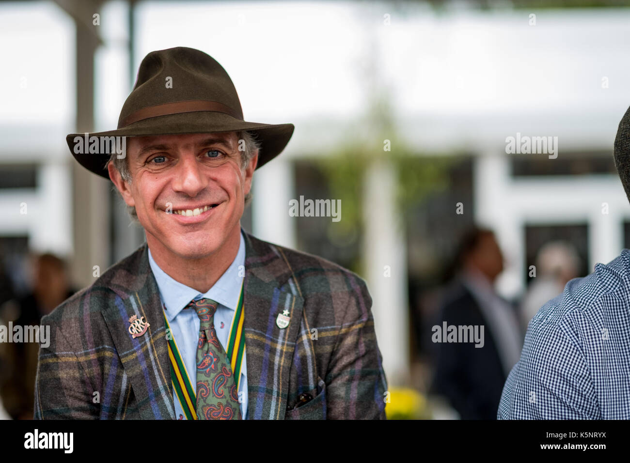 Chichester, West Sussex, UK. 10th Sep, 2017. BTCC racing driver Jason Plato during Goodwood Revival at the Goodwood Circuit Credit: Gergo Toth/Alamy Live News Stock Photo