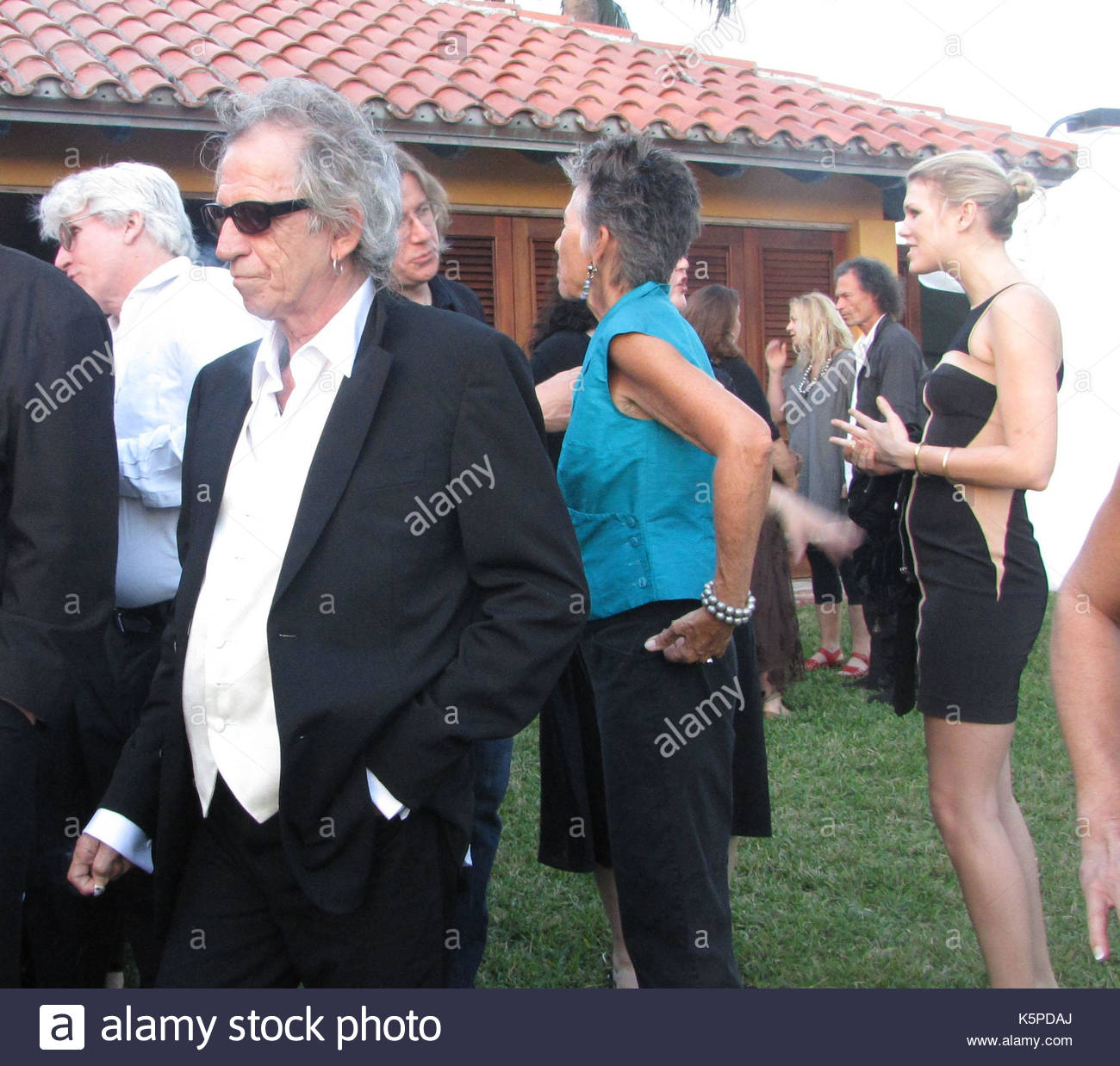 Keith Richards. Rolling Stone Keith Richards, his American model wife