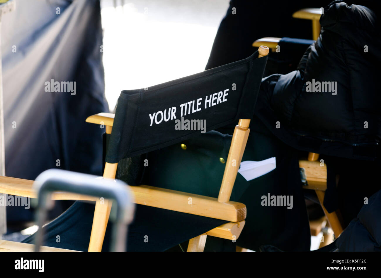 Directors chair cinema hires stock photography and images Alamy