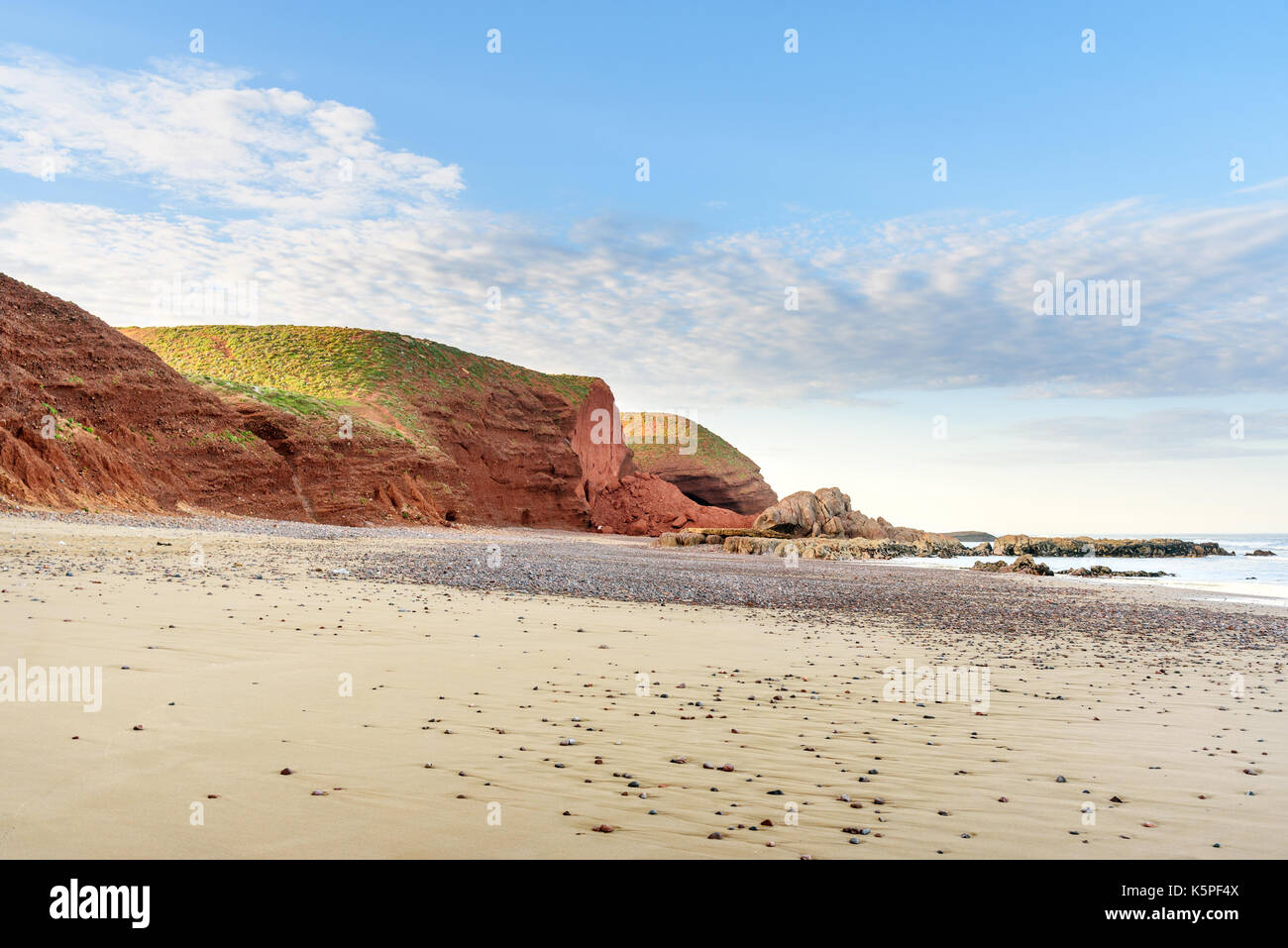 Destroyed arch in Legzira beach. The arch collapsed on September 24