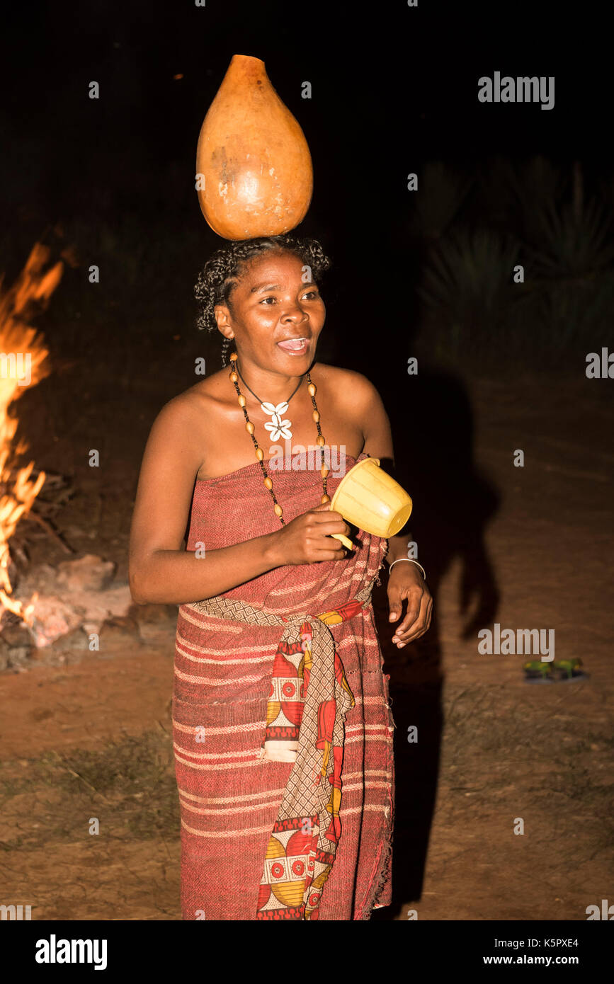 Antandroy dance, Mandrare River Camp, Ifotaka Community Forest ...