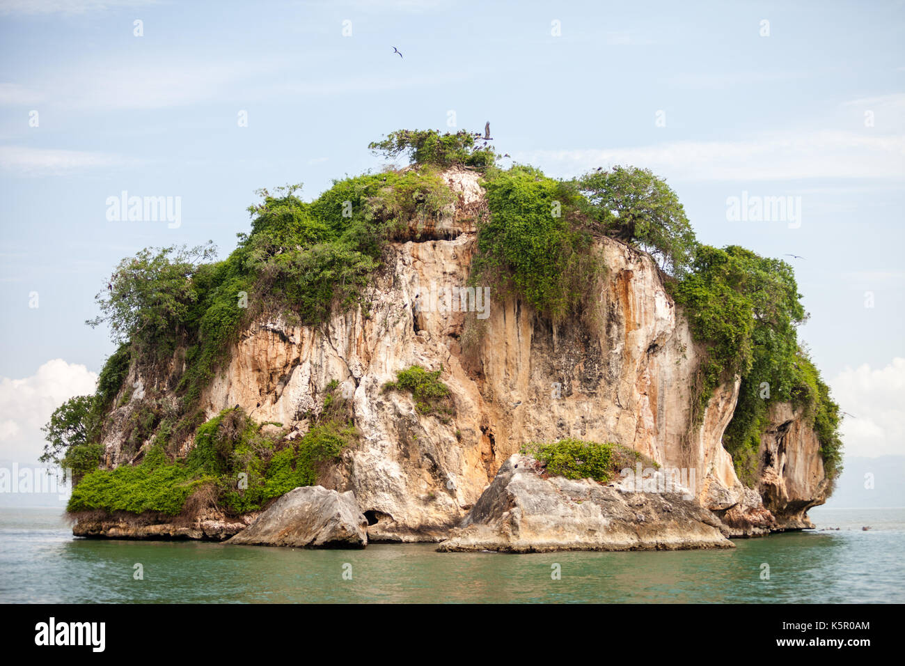 Landscape in Haitises National Park, Dominican Republic Stock Photo