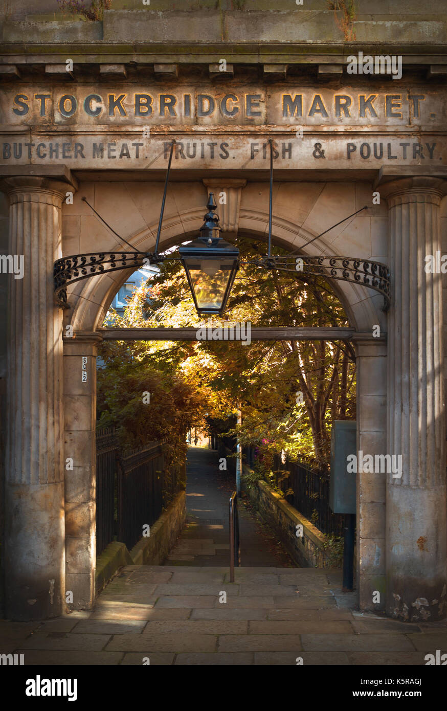 Old edinburgh meat market hires stock photography and images Alamy