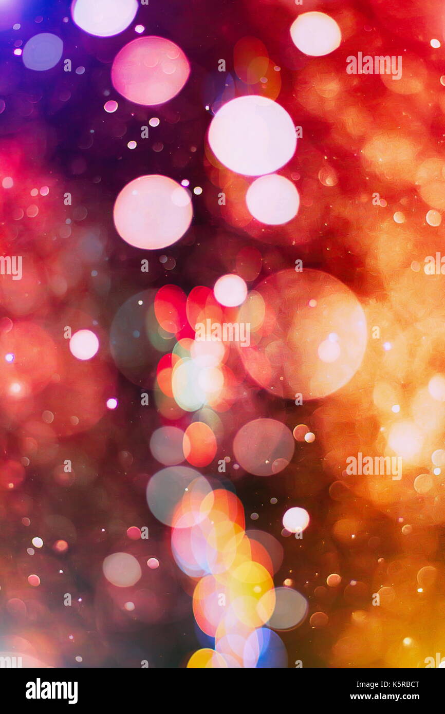Abstract background light spots bokeh hi-res stock photography and ...