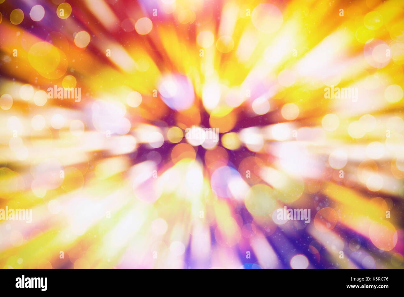 Bright light spots abstract bokeh blurred texture background Stock ...