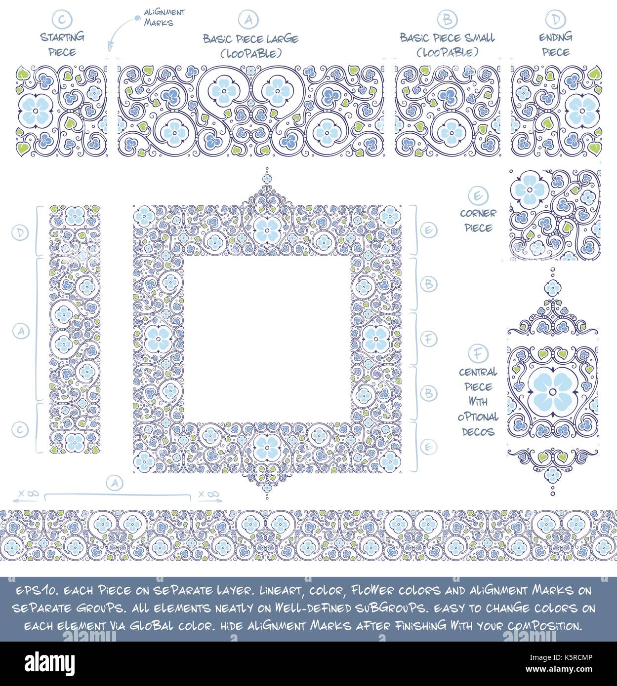 Decorative building on sale blocks