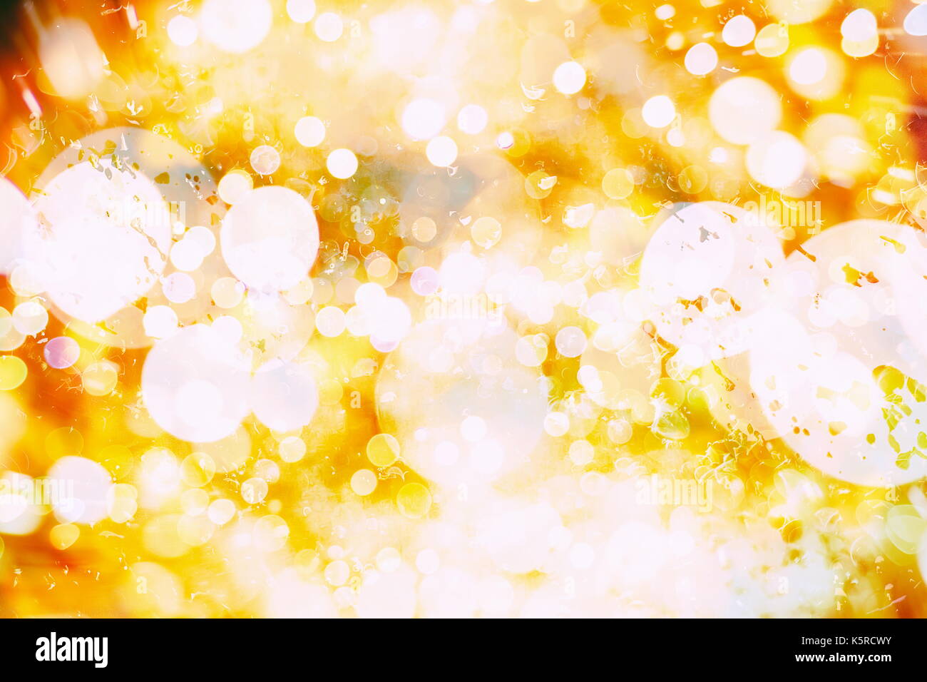 Bright light spots abstract bokeh blurred texture background Stock ...