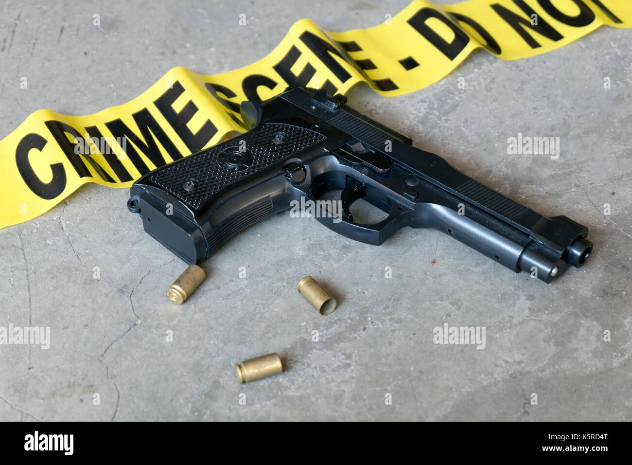 Gun Crime Scene Evidence