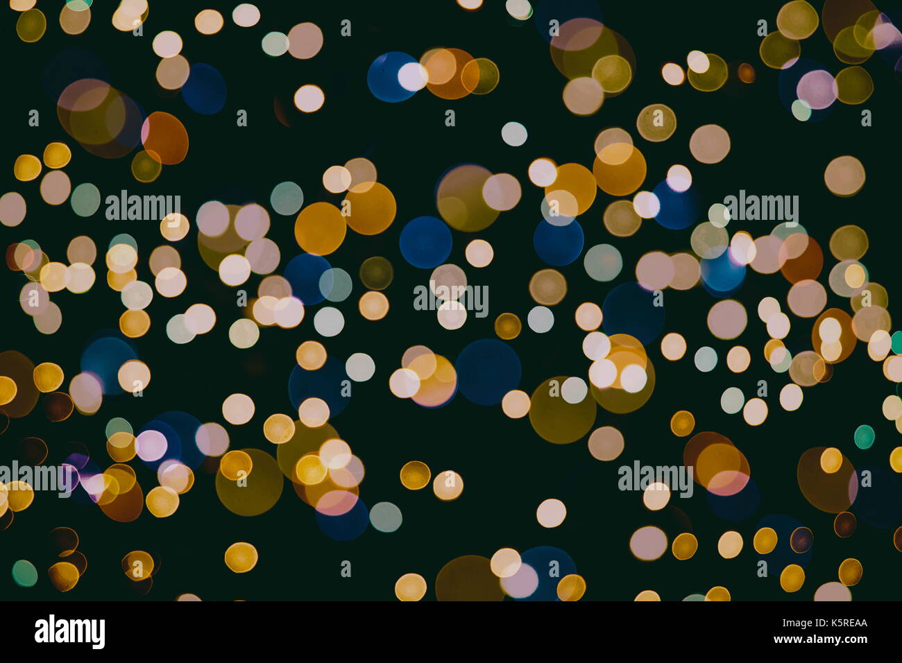 Bright light spots abstract bokeh blurred texture background Stock ...