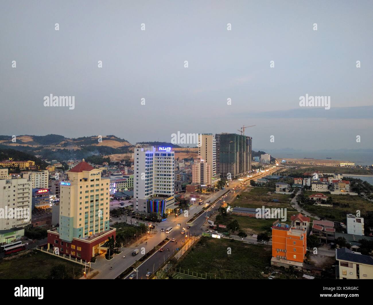 halong city, vietnam Stock Photo