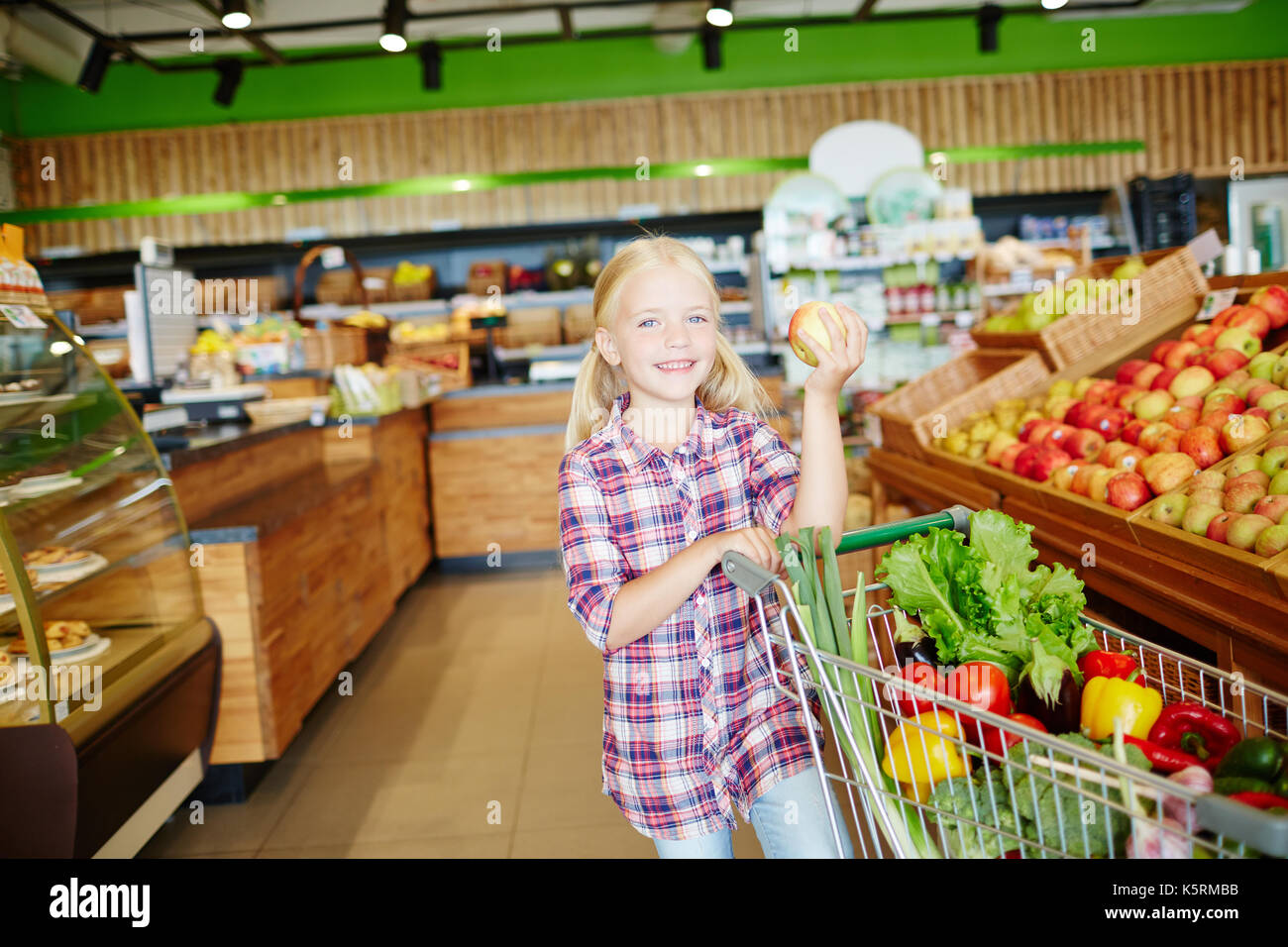 Healthy girl Stock Photo