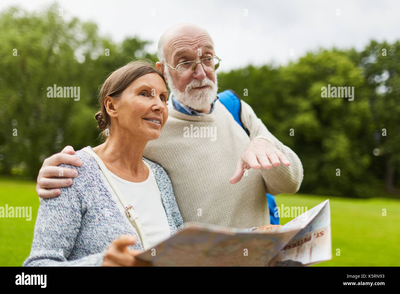 Retired travelers adventure hi-res stock photography and images - Alamy