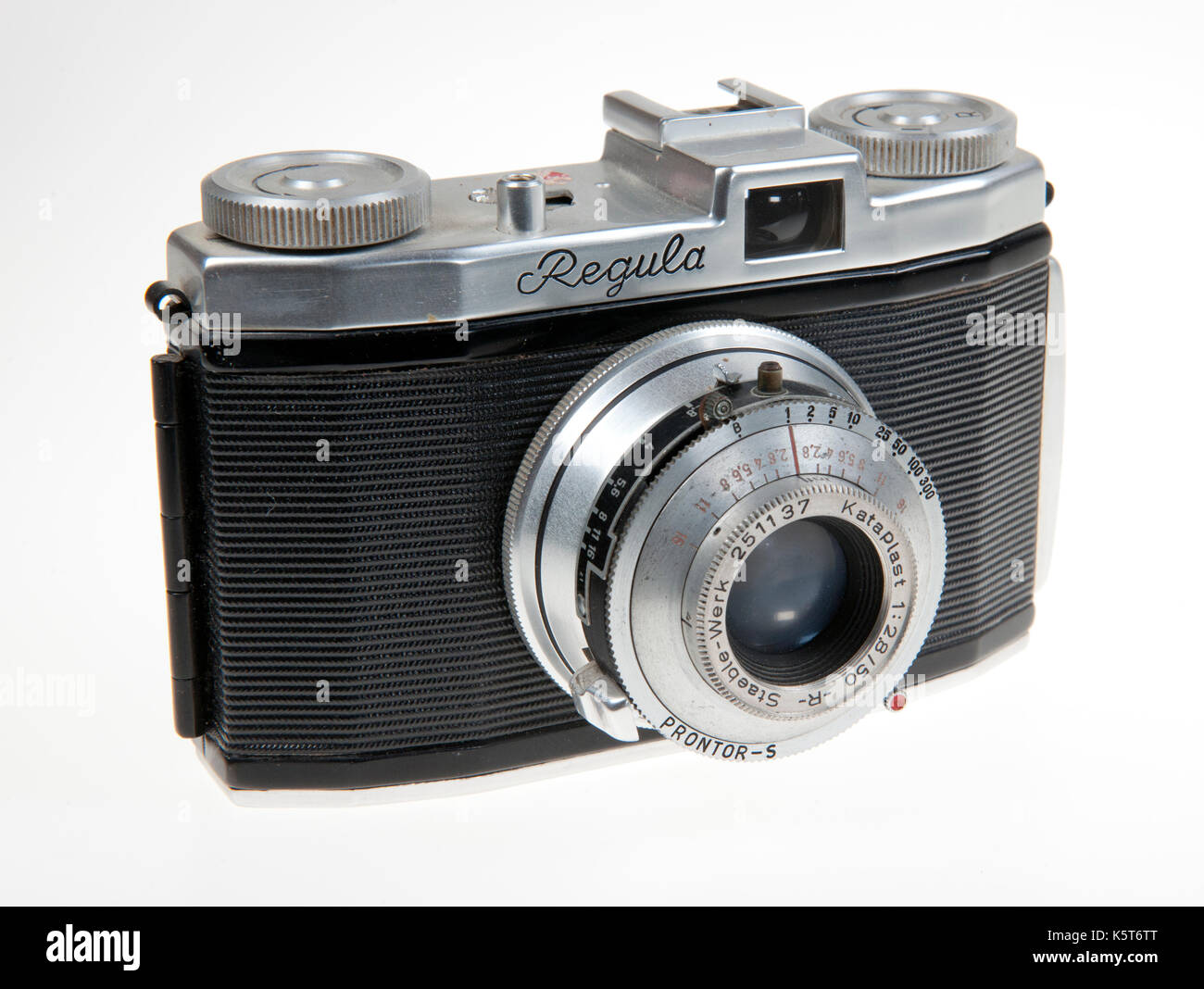 King Regula 35mm viewfinder camera model IP with Kataplast 50mm lens Stock Photo