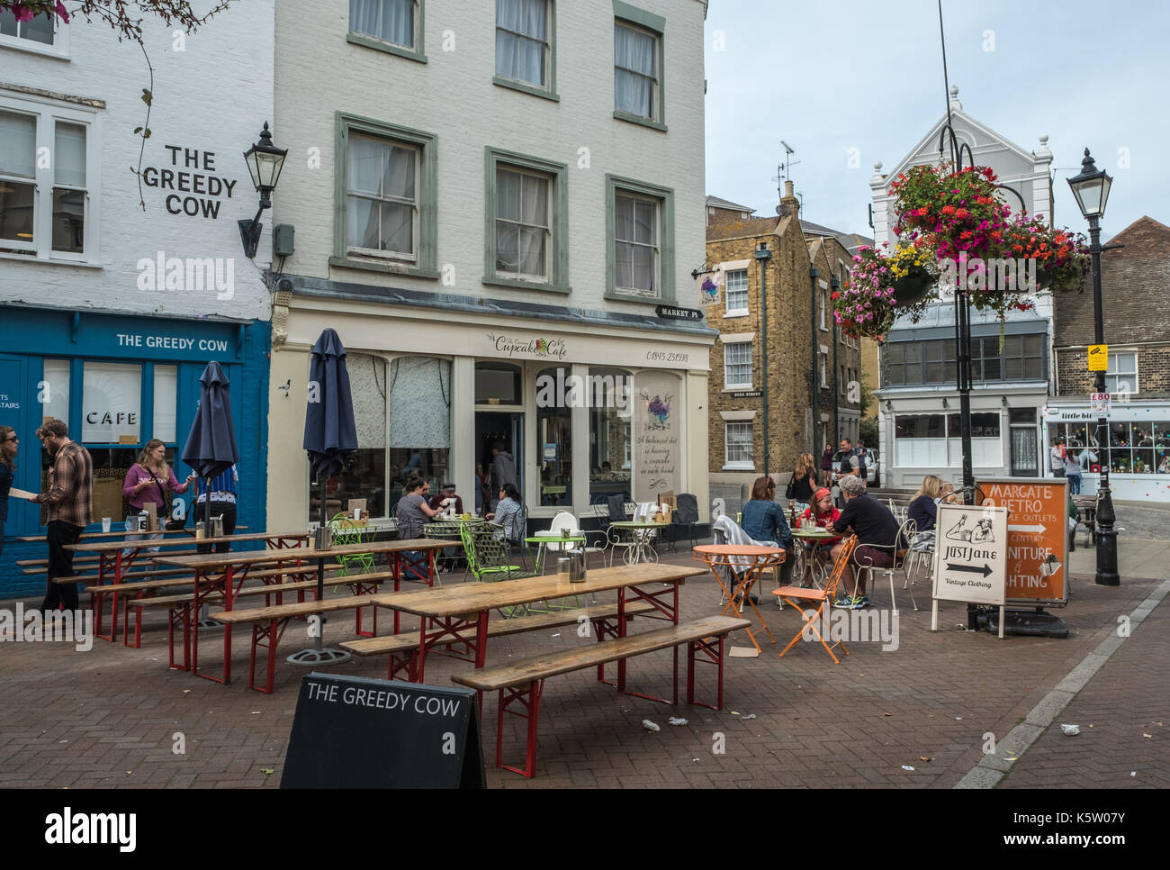 The Old Town Margate Kent UK Stock Photo