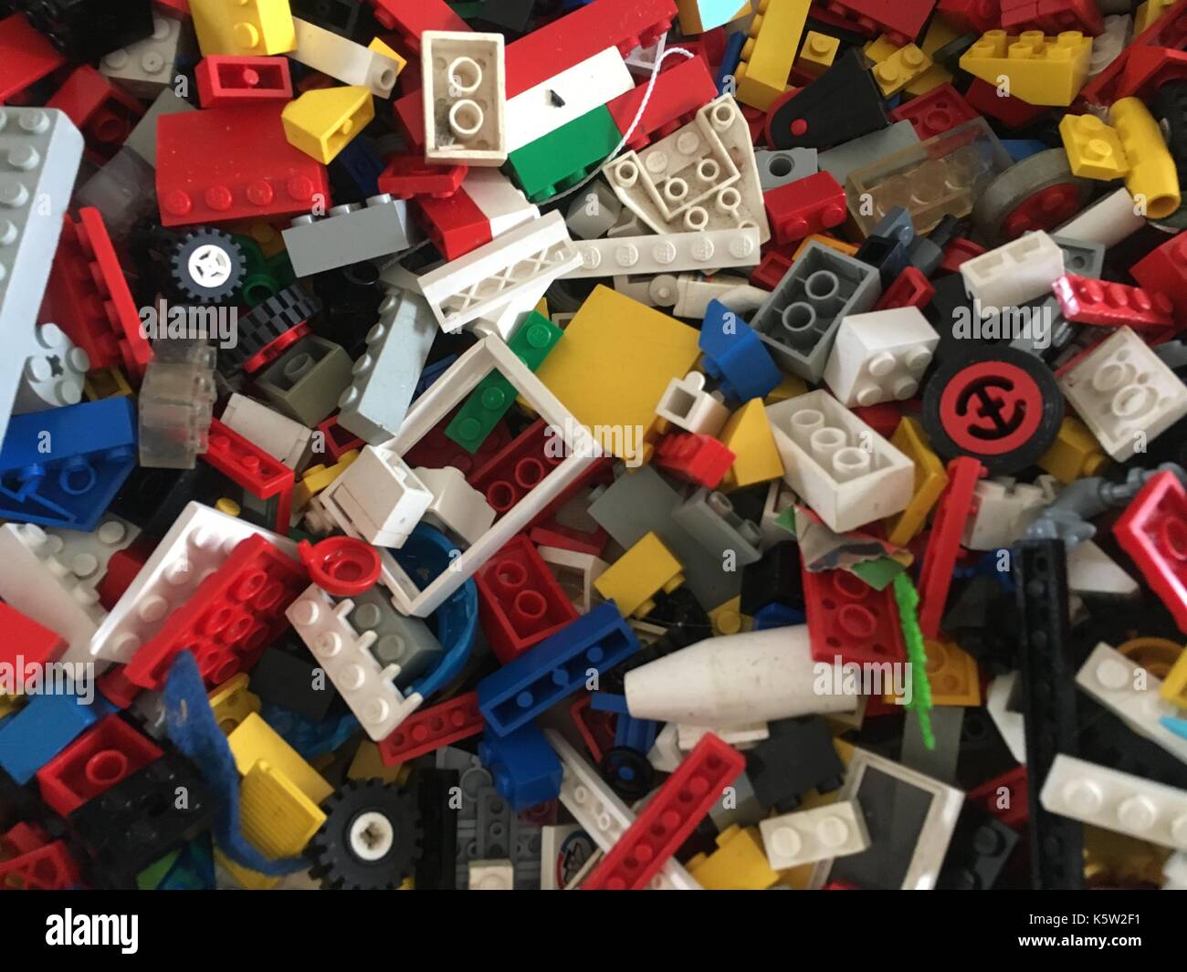 Lego bricks Stock Photo
