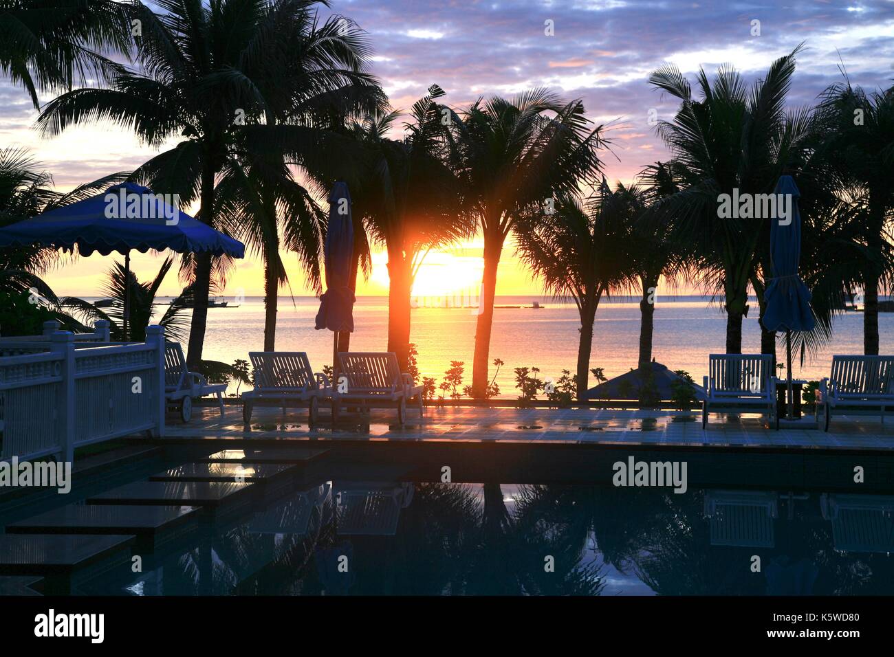 The Sunset At Bai Khem Beach Is One Of The Most Beautiful Beaches In