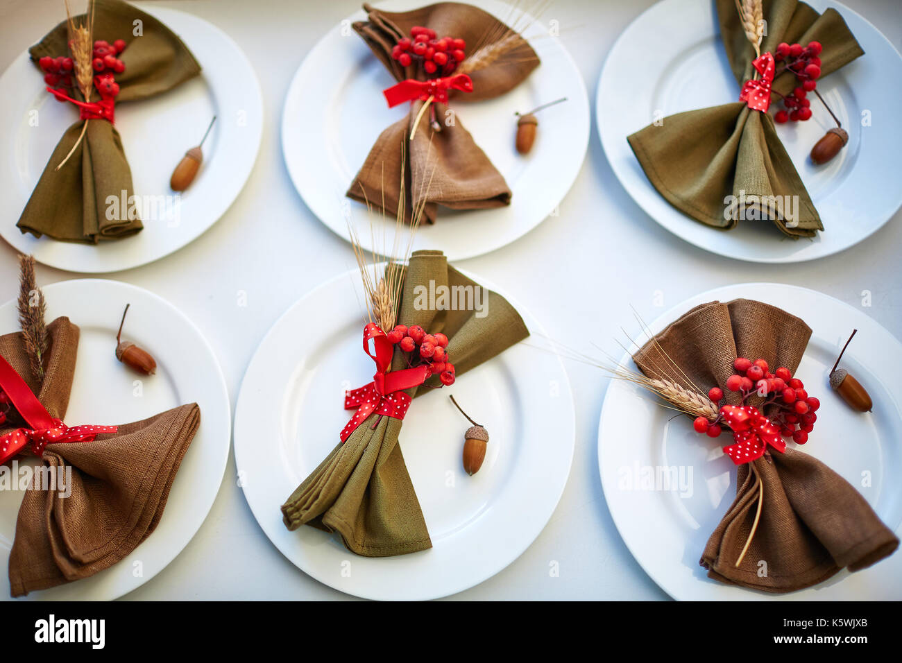 Thanksgiving decorations Stock Photo