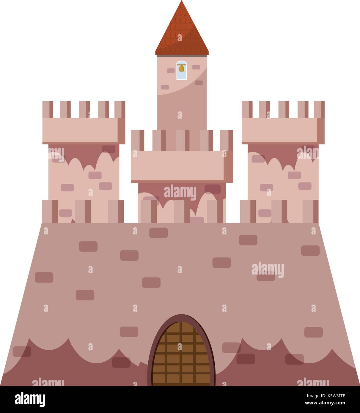 Royal castle icon, cartoon style Stock Vector Image & Art - Alamy