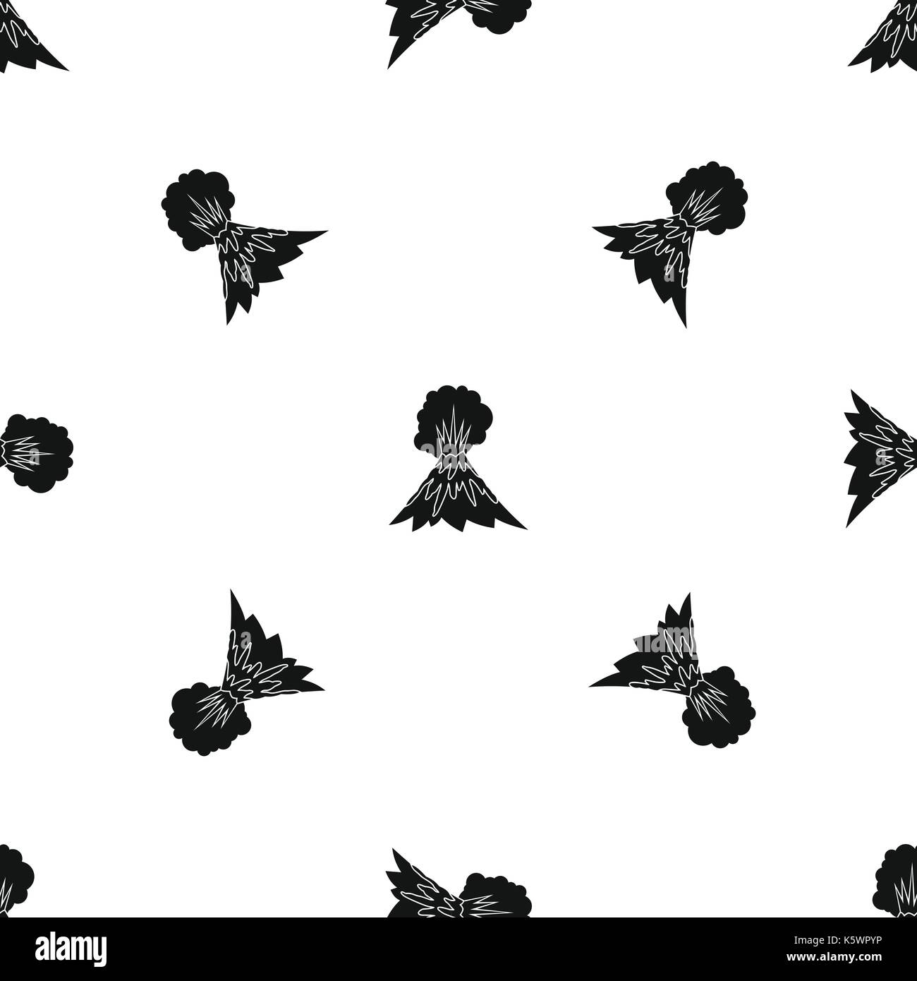 Volcano erupting pattern seamless black Stock Vector Image & Art - Alamy