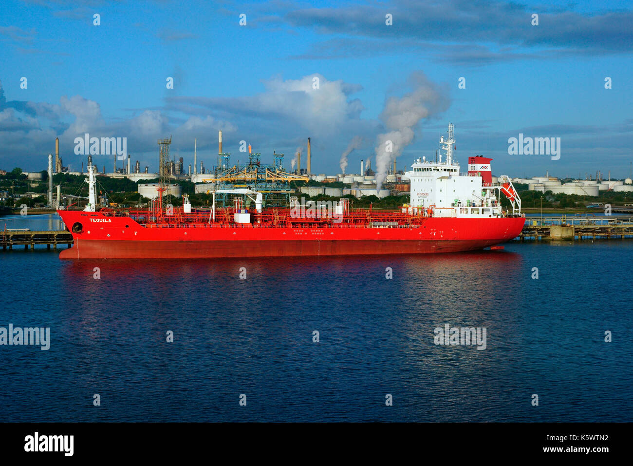 CHEMICAL / OIL PRODUCTS TANKER 'TEQUILA' Stock Photo