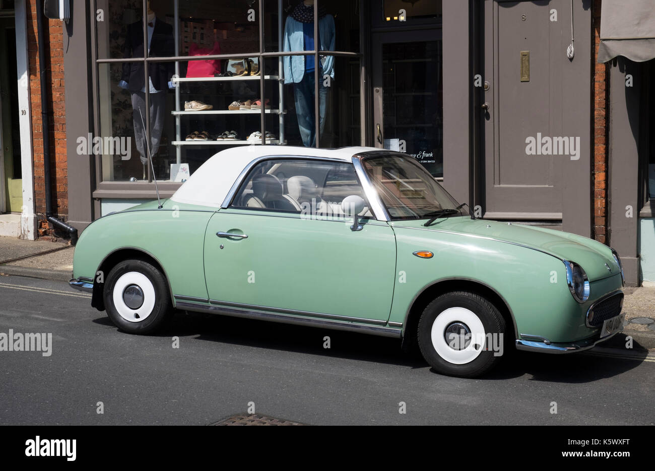 Nissan Fargo car, Woodbridge, Suffolk, UK Stock Photo 158536220 Alamy