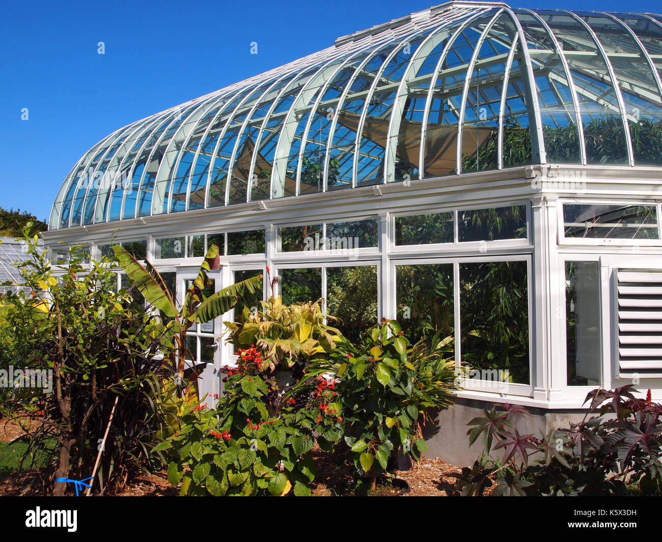 Behind the Tropical Greenhouse at the Central Experimental Farm, Ottawa