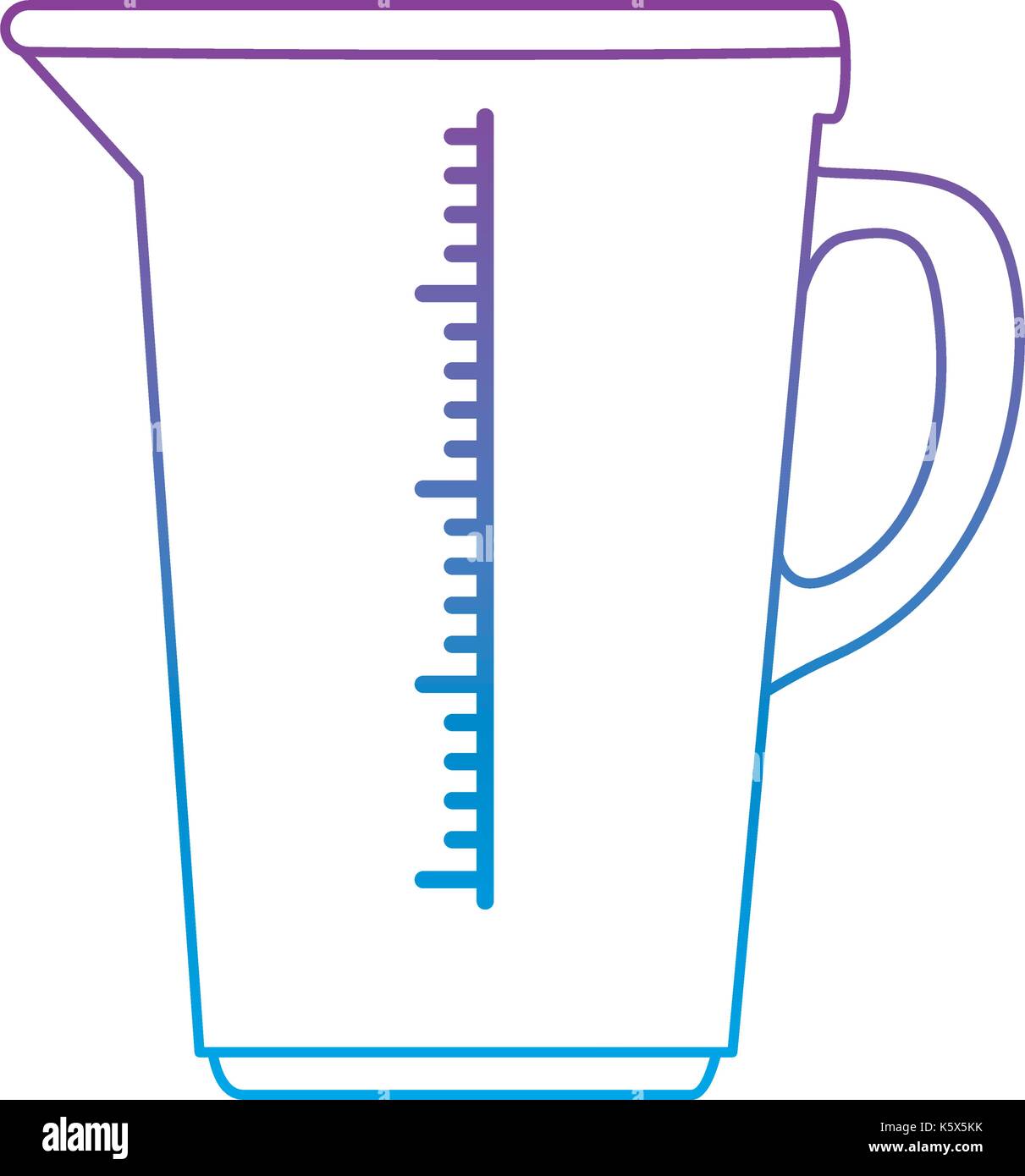 kitchen liter jar icon vector illustration design Stock Vector