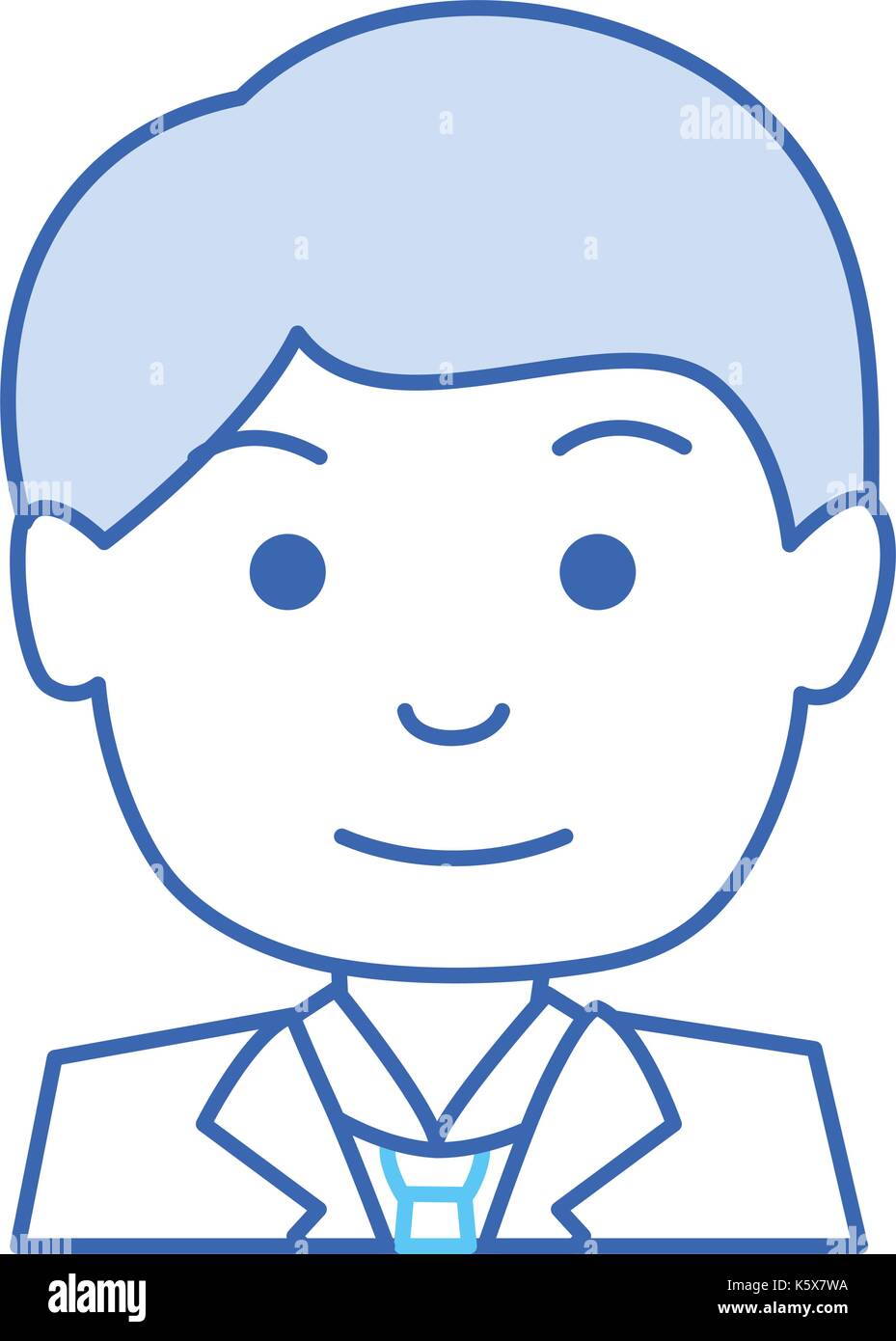 elegant businessman avatar character Stock Vector Image & Art - Alamy