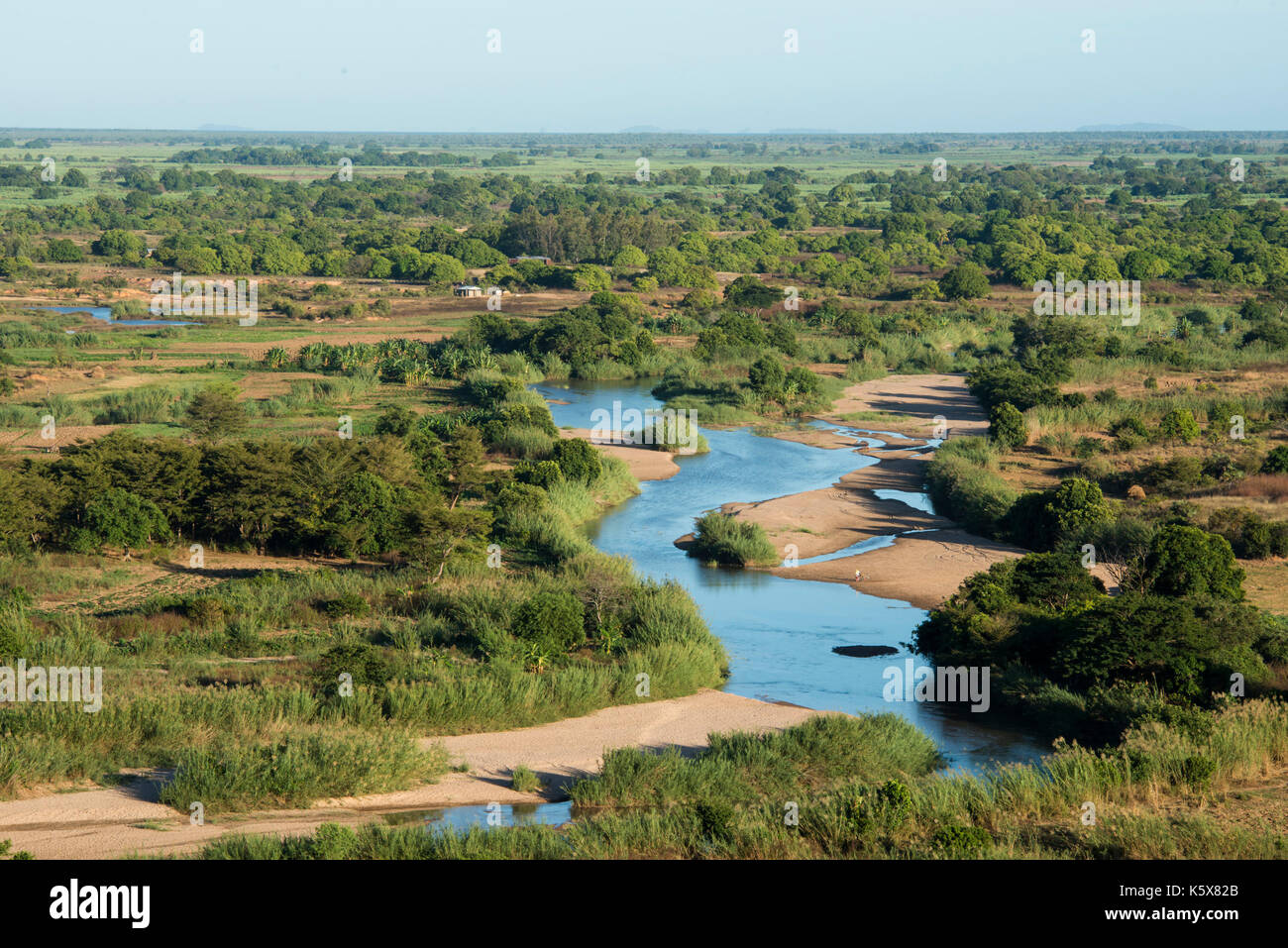the Mahavavy River, Ankarana, Madagascar Stock Photo