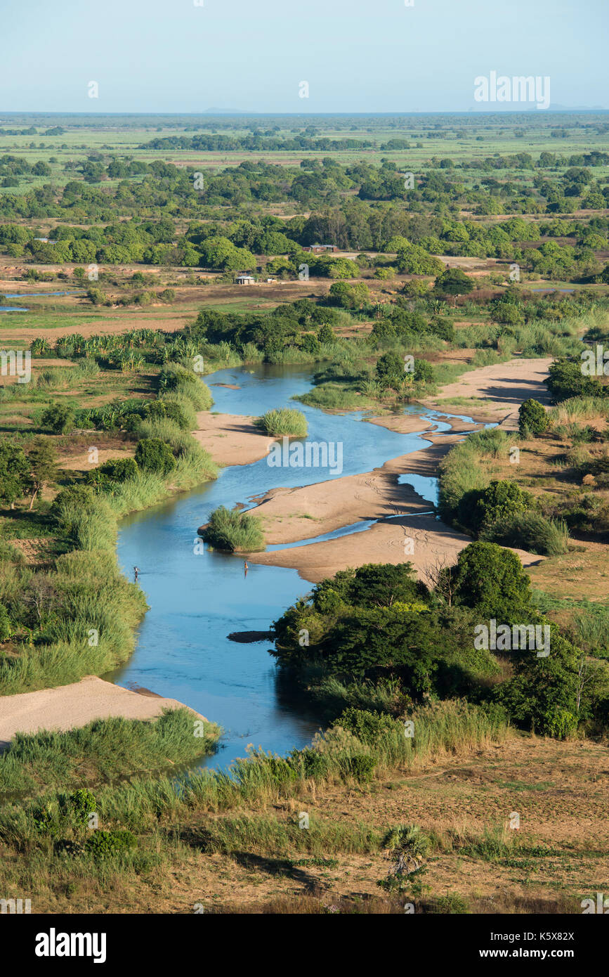 the Mahavavy River, Ankarana, Madagascar Stock Photo