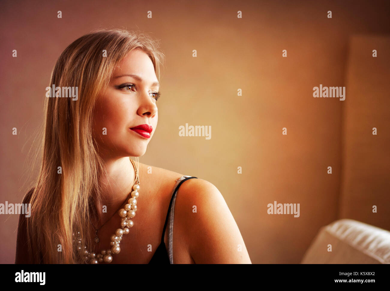 Blonde Stock Photo