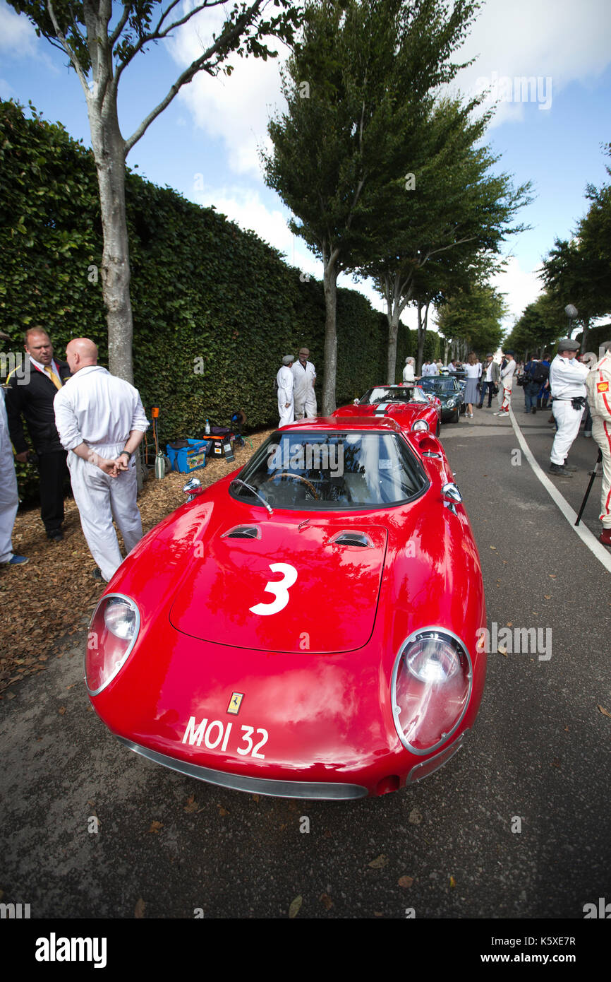 Goodwood Revival 2017 Meeting, Goodwood race track, organised by the British Automobile Racing Club, Chichester, West Sussex, England, UK Stock Photo