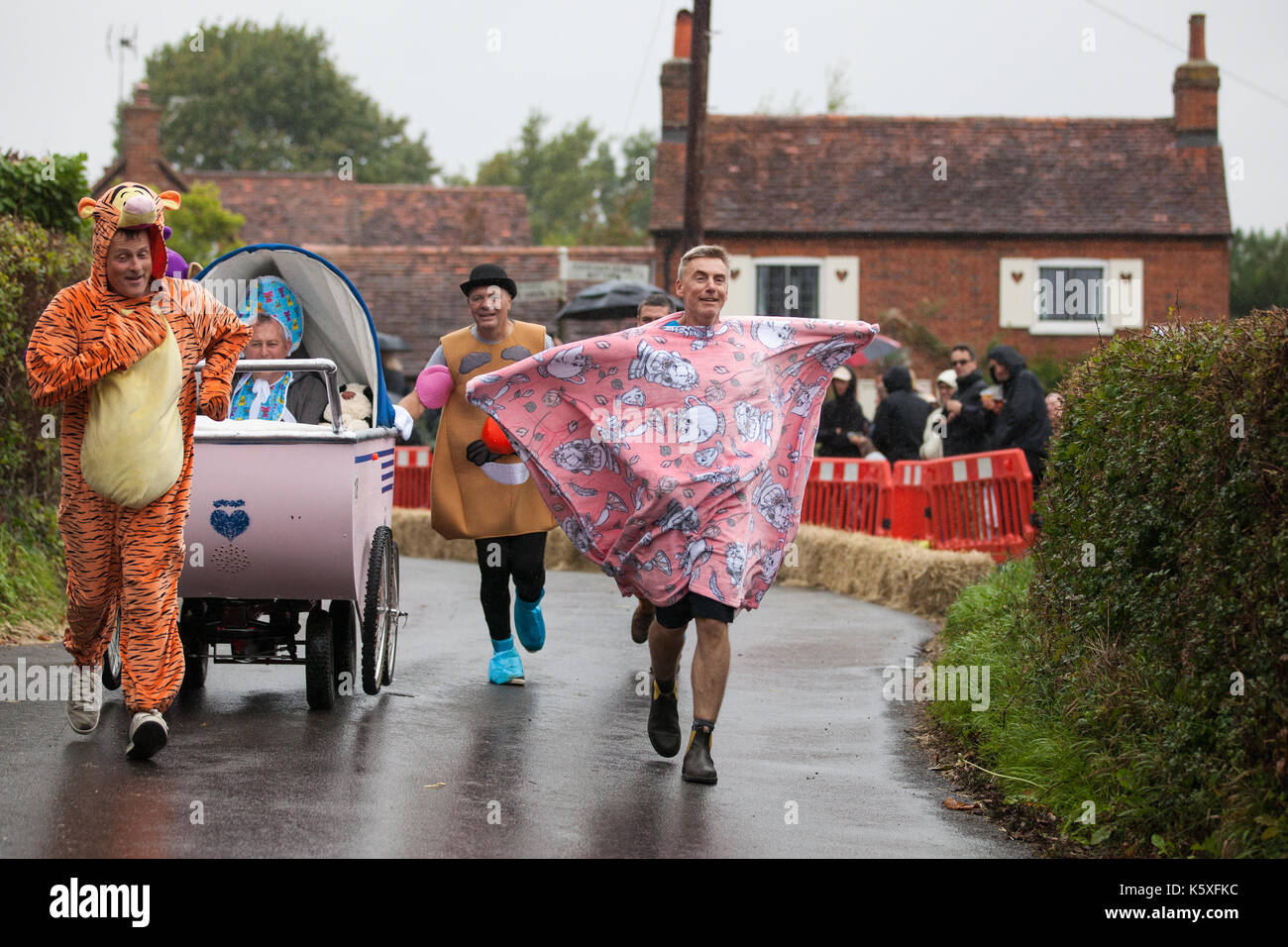 Cookham Dean, UK. 10th Sep, 2017. A custombuilt gokart named Toys Out
