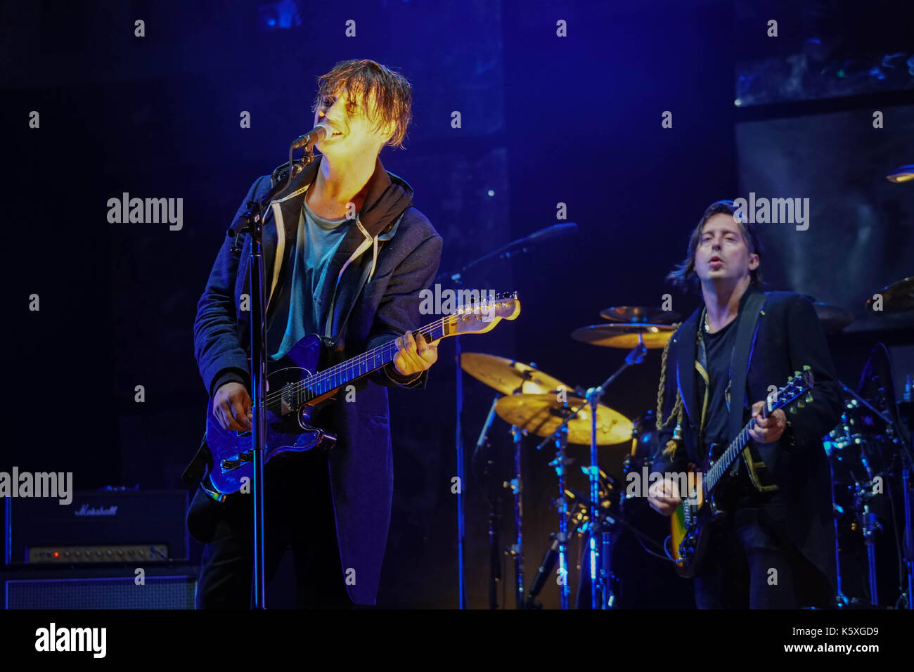The Libertines performing live on the Main Stage at the 2017 OnBlackheath Festival in Blackheath, London. Photo date: Sunday, September 10, 2017. Photo credit should read: Roger Garfield/Alamy Stock Photo