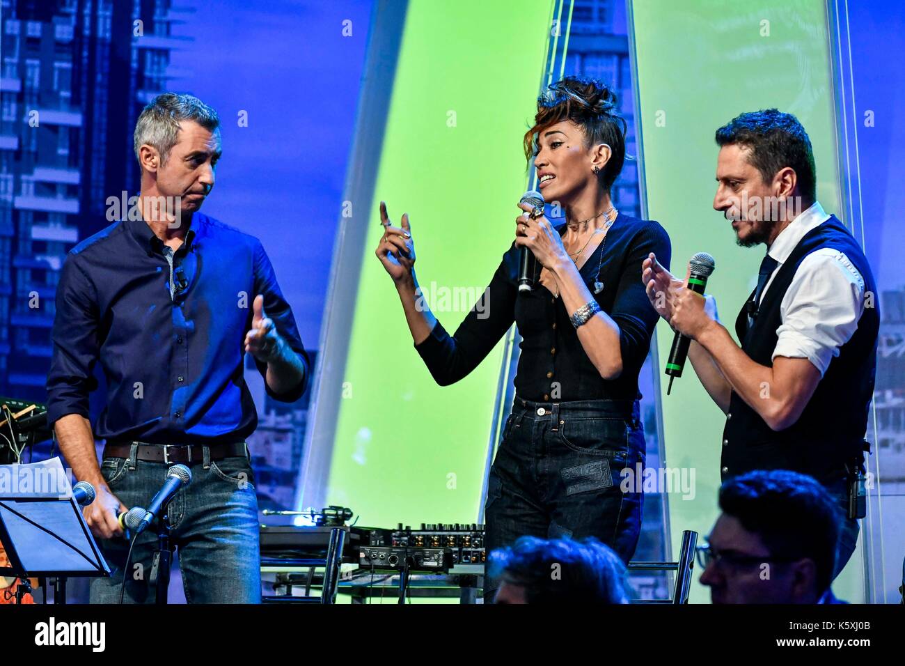 Milan. First episode TV broadcast RAI "Those who kick". Pictured: Paolo