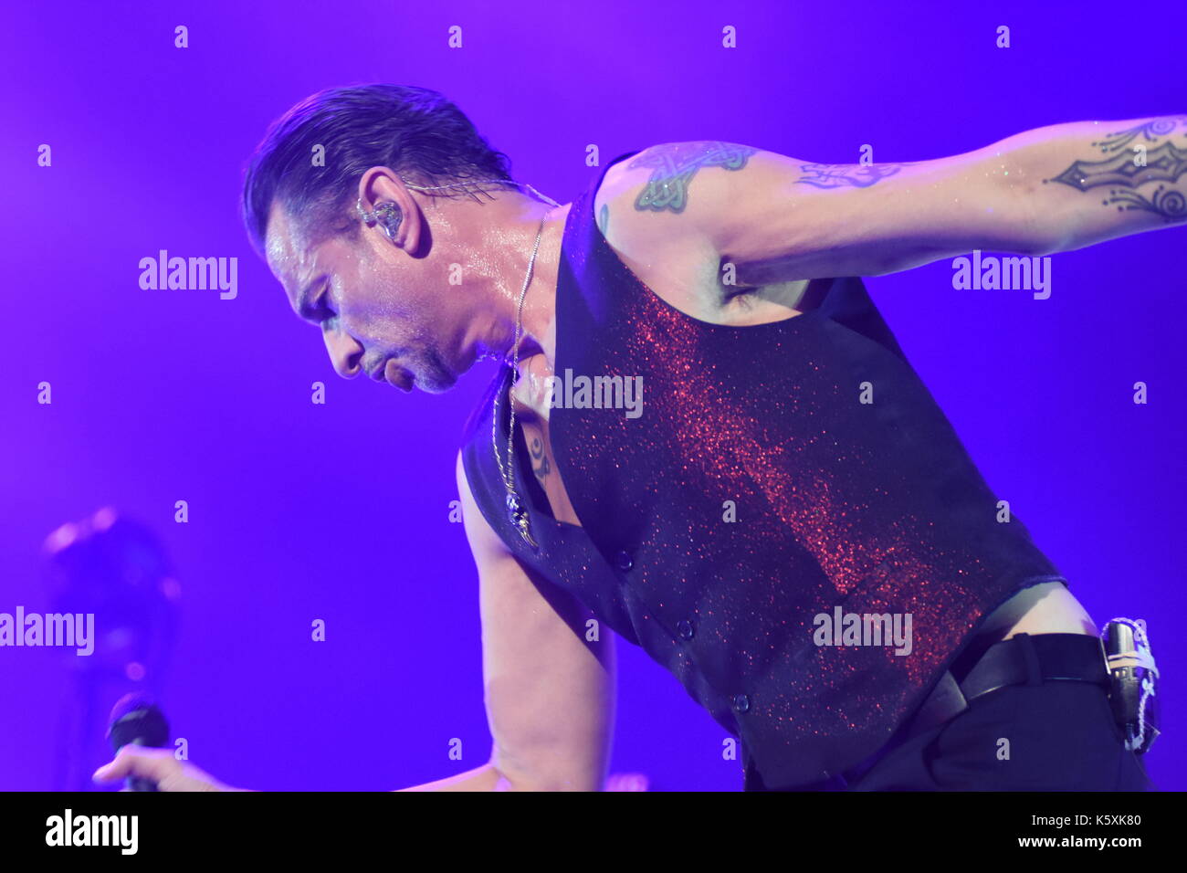 Gahan New York, New York, USA. 09th Sep, 2017. DAVE GAHAN and Depeche Mode ...