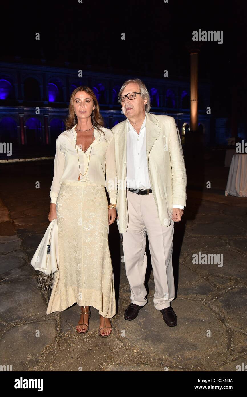 Vittorio sgarbi and sabrina colle hi-res stock photography and