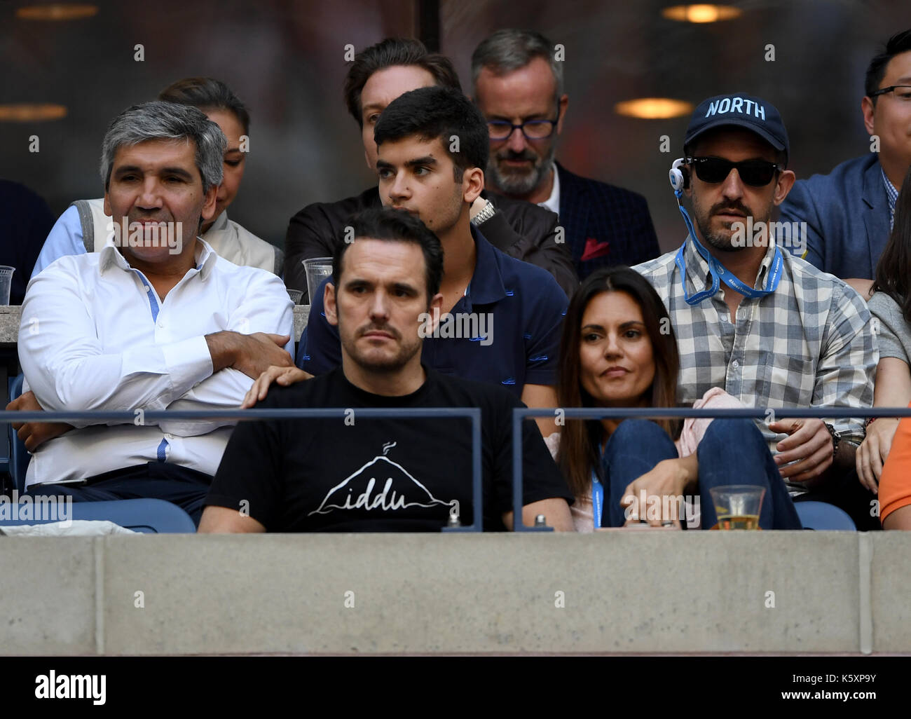 FLUSHING NY- SEPTEMBER 10: *** NO NY DAILIES*** 2017 US Open Men's Final - Rafael Nadal Vs Kevin Anderson: Actor Matt Dillon attends todays Championship match on Arthur Ashe Stadium during the US Open at the USTA Billie Jean King National Tennis Center on September 10, 2017 in Flushing Queens. Credit: mpi04/MediaPunch Stock Photo