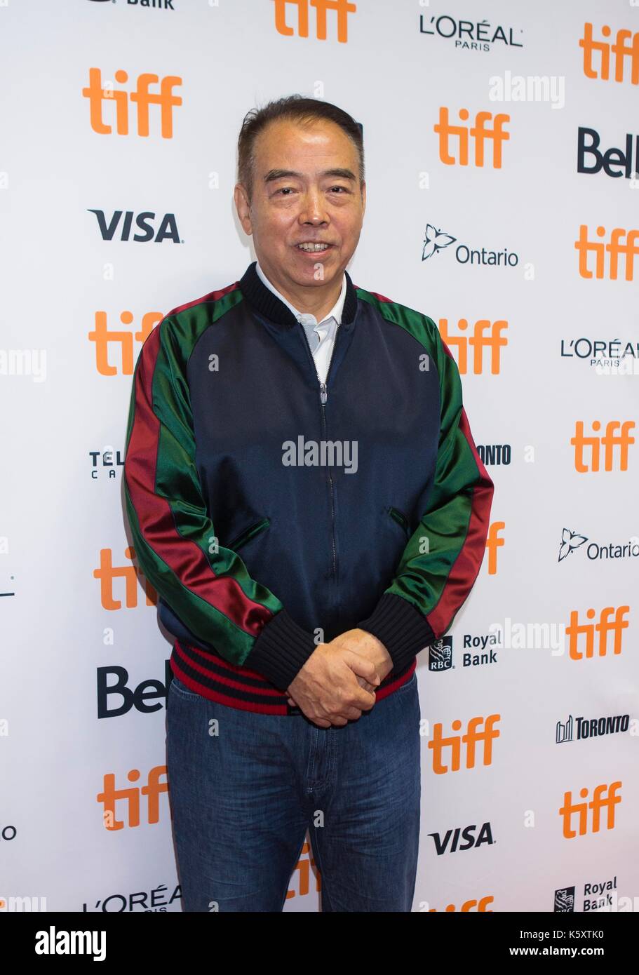 Toronto, Canada. 10th Sep, 2017. Director Chen Kaige attends the sneak peek of his new film 'Legend of the Demon Cat' at the 2017 Toronto International Film Festival in Toronto, Canada, Sept. 10, 2017. Credit: Zou Zheng/Xinhua/Alamy Live News Stock Photo