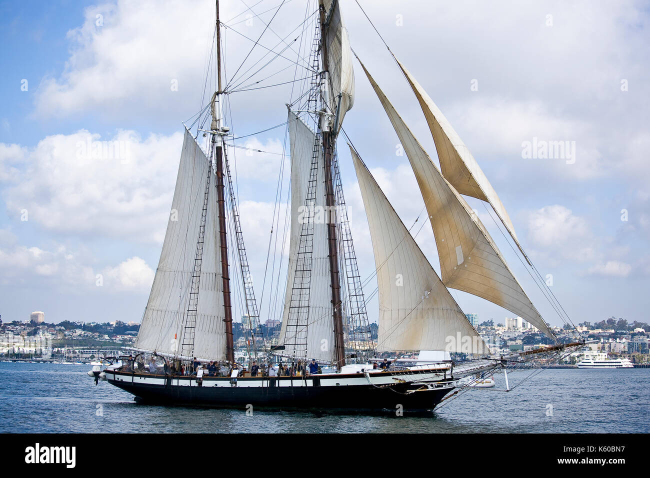 The Californian is a replica of the 1847 Revenue Cutter C.W. Lawrence ...
