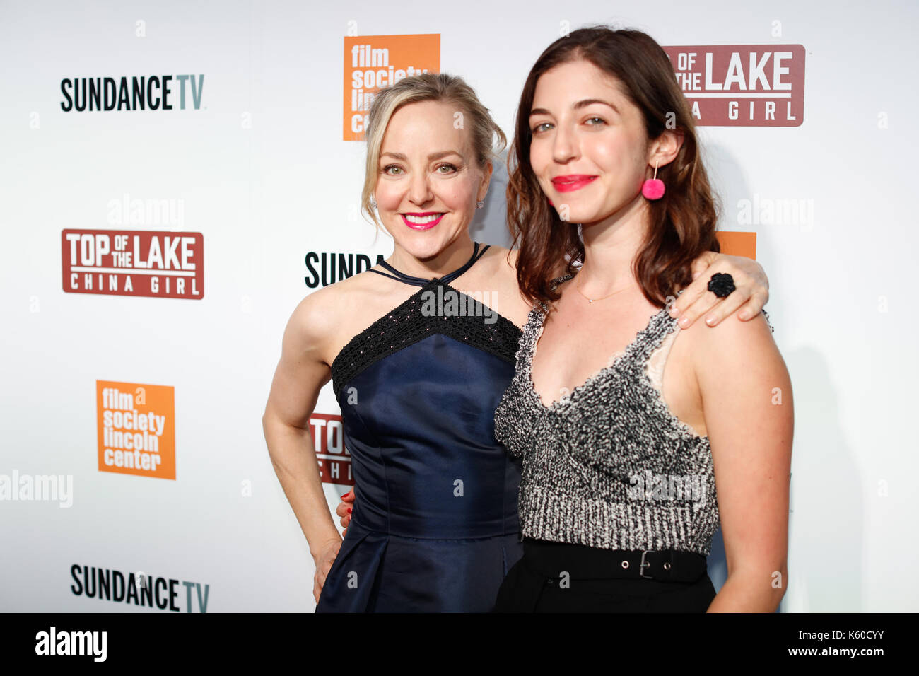 Geneva Carr Annabelle Attanasio arrives premiere Top Lake : China Girl Film Society Lincoln Center's Walter Reade Theater NYC. Stock Photo