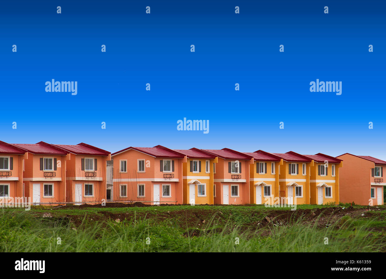 Mass housing row house hi-res stock photography and images - Alamy