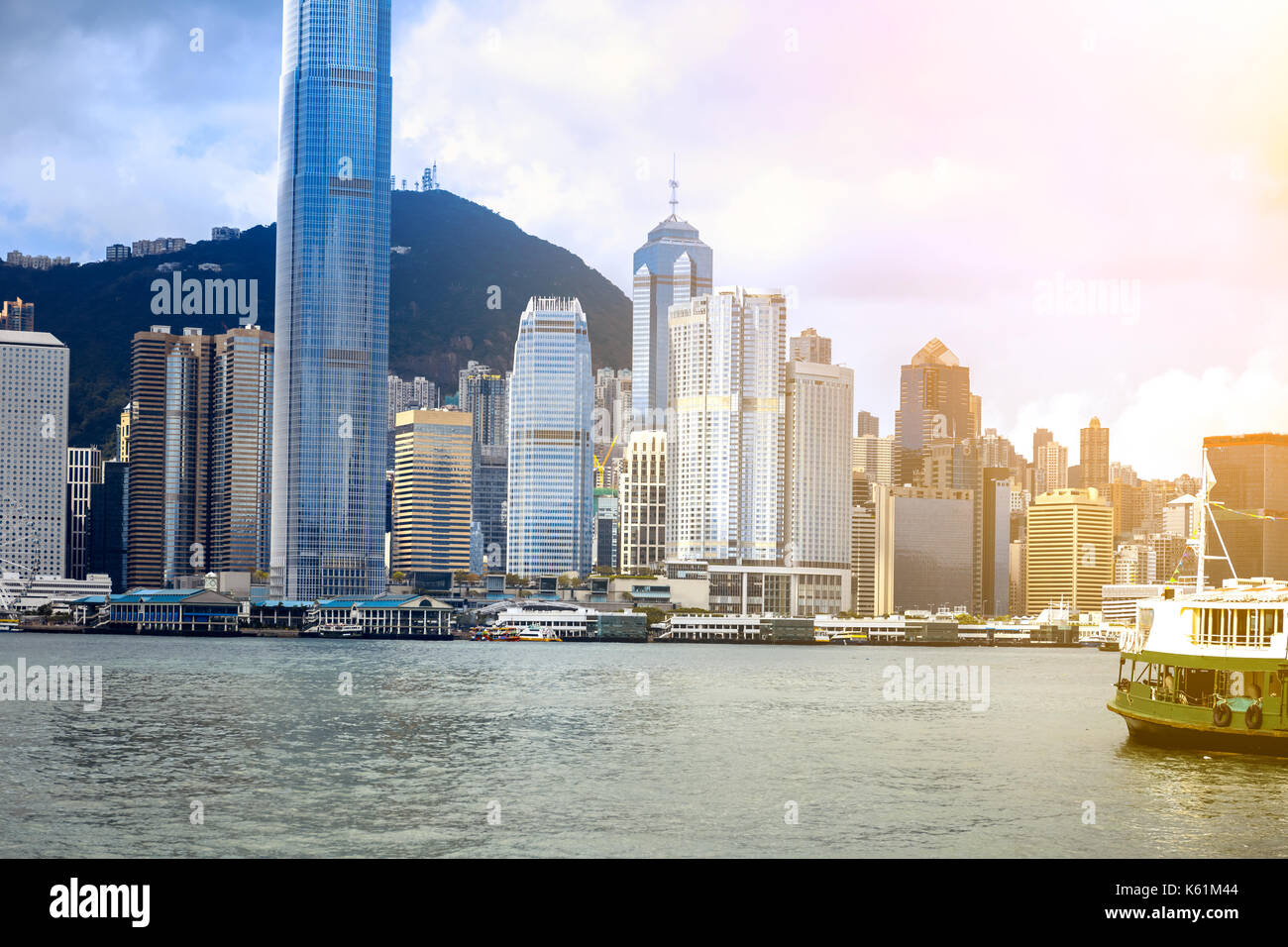Hong Kong cityscape Stock Photo - Alamy