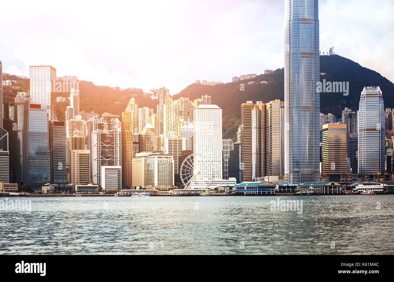 Hong Kong cityscape Stock Photo - Alamy