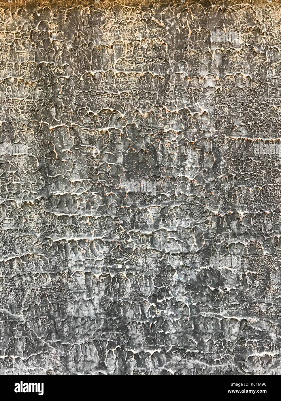 white gray wavy lines background pattern texture on the cement wall surface, detail backdrop design closeup abstract Stock Photo