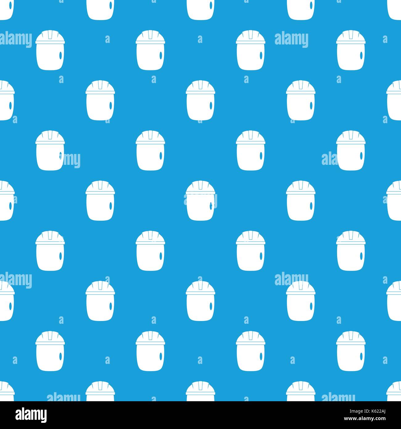 Glass welding mask pattern seamless blue Stock Vector