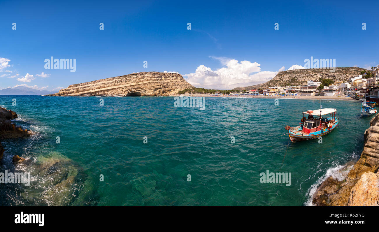 Mathale Viweb Heraklion crete greece panoramic view hi-res stock photography and ...