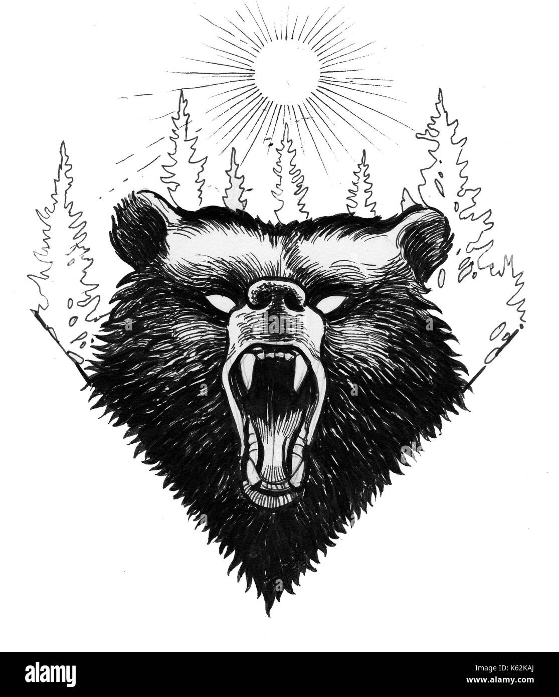 Bear Tattoo Tribe Giant Panda Clip Art, PNG, 900x1722px, Bear, Animal, Art,  Artwork, Black Download Free