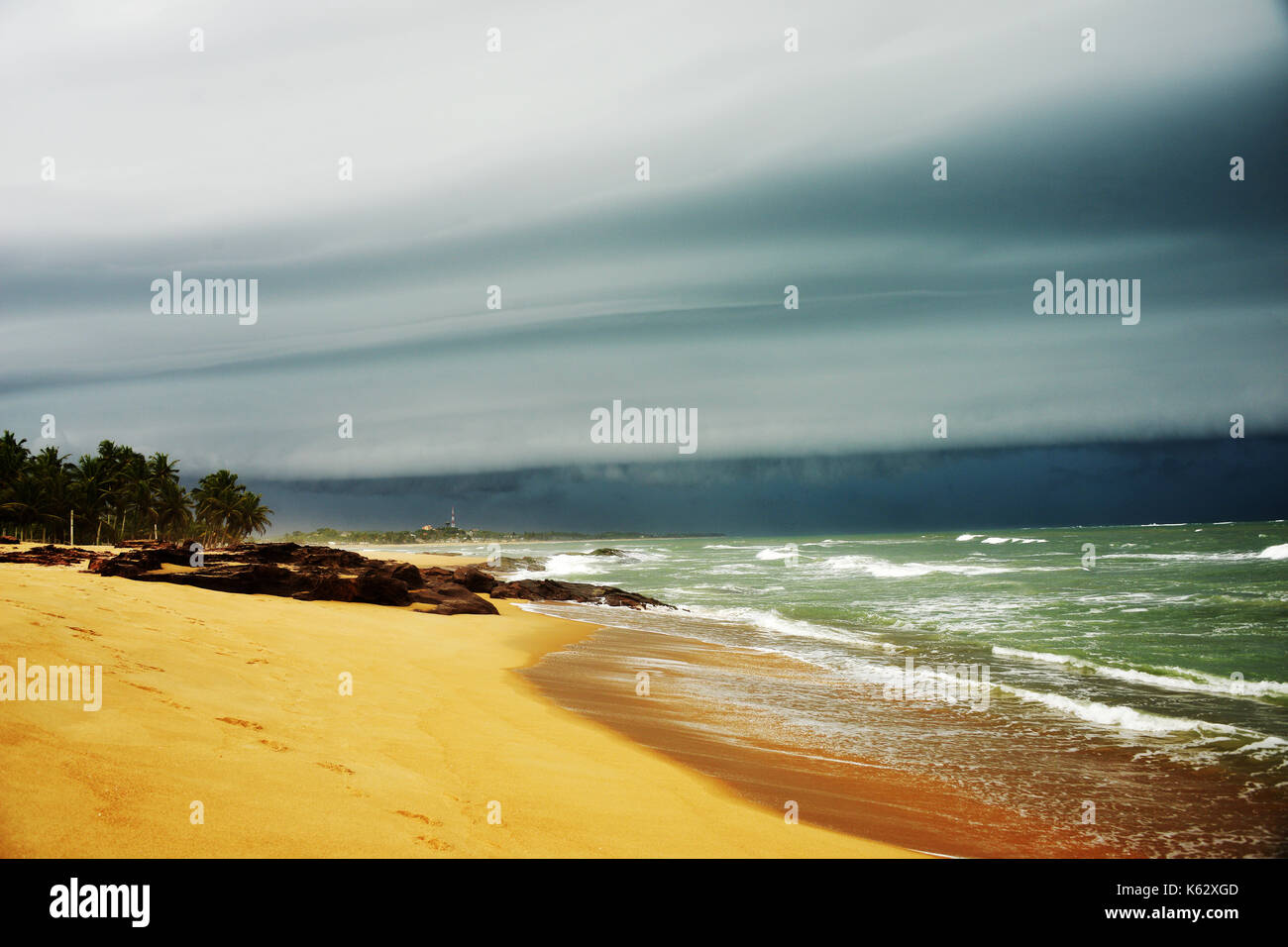 Beach near Cape Coast, Ghana Stock Photo Alamy