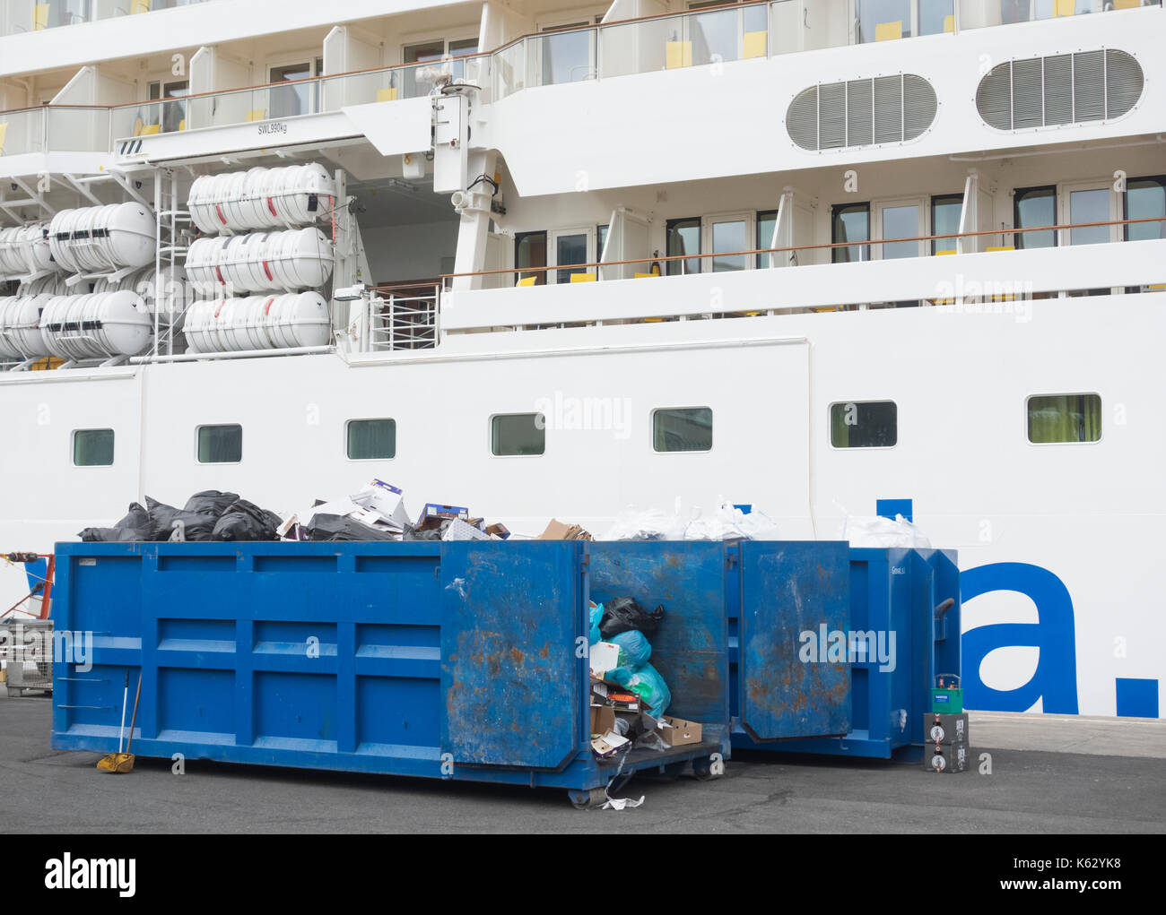 Cruise Ship Waste High Resolution Stock Photography And Images Alamy
